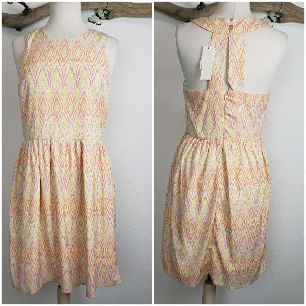 Lulu's under skies tribal chevron dress